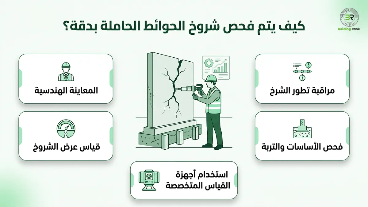 علاج شروخ الحوائط الحاملة